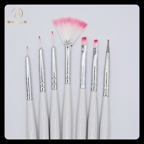 7 Piece Nail Art Brush Set