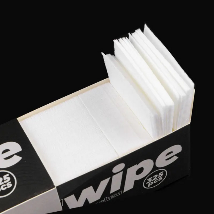 Close up of nail wipes