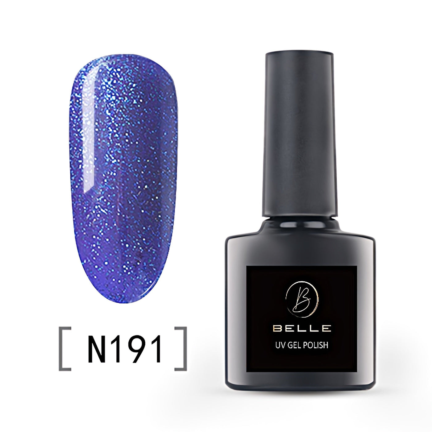 Belle Beauty's Midnight Sky gel polish colour